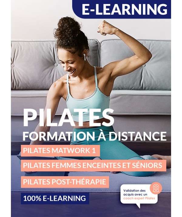 Formation professionnelle Pilates Matwork I, PIlates femmes enceintes en 100% e-learning