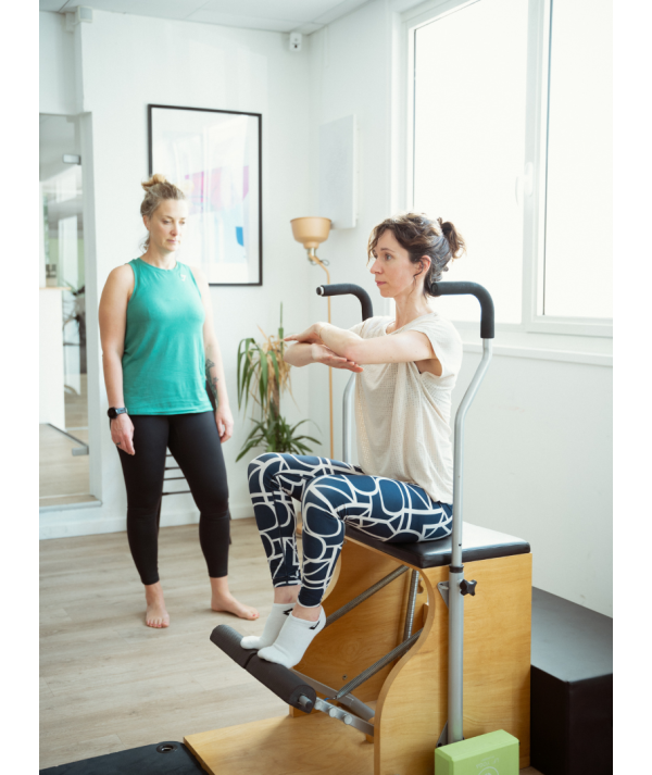 Pilates machines Instructeur pilates coach pilates santé stability chair sport